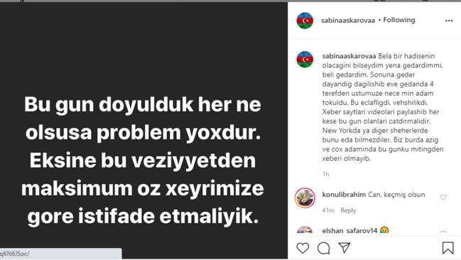 Azərbaycanlı müğənni ermənilər tərəfindən döyüldü: 