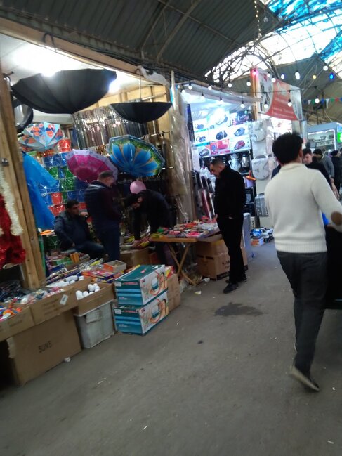 "Sədərək" bazarında partlayıcı vasitələr SATILIR - FOTOLAR