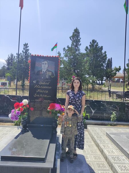 Şəhidimizin həyat yoldaşı tələbə oldu - FOTOLAR