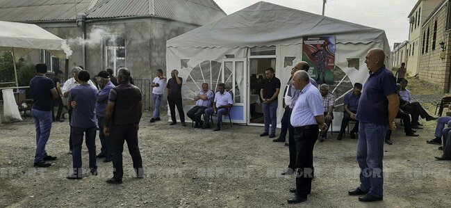 Şəhid Elvin Mustafayev dəfn edildi - FOTO