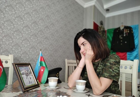 Şəhidimizin həyat yoldaşı tələbə oldu - FOTOLAR