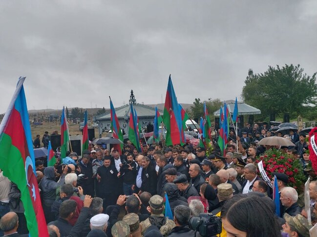 Şəhidimiz 30 il sonra Füzulidə dəfn olundu - Fotolar