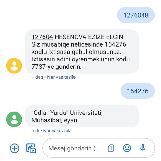 Şəhidimizin həyat yoldaşı tələbə oldu - FOTOLAR