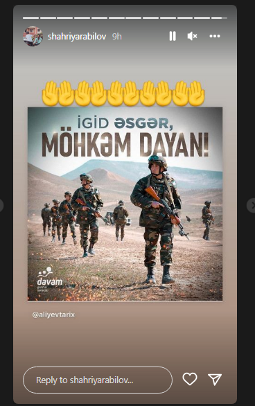 Məşhurlar ordumuza BELƏ DƏSTƏK OLDULAR - FOTO