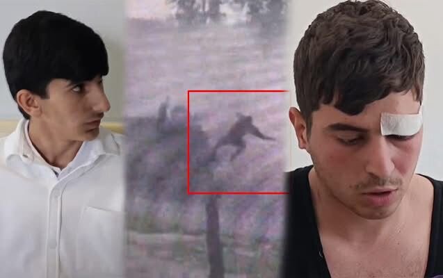 "Xalaoğlum bir tərəfə, mən o biri tərəfə düşmüşəm" - Video