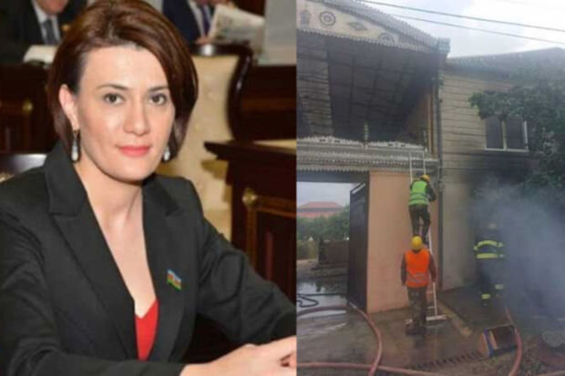 Dünən Şəmkirdə yanan ev sabiq deputata məxsusdur: "Olur belə hallar"
