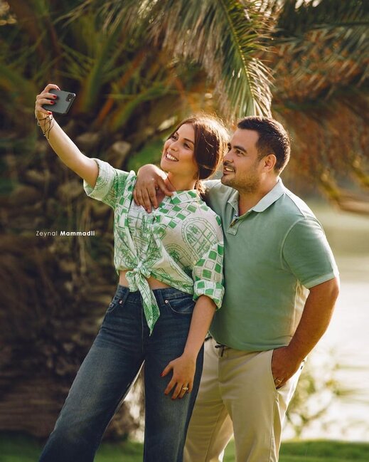 Sevda həkim əri ilə Antalyada FOTOSESSİYA etdirdi