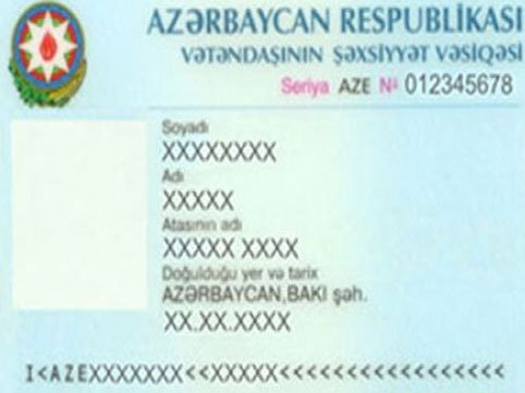Azərbaycanda şəxsiyyət vəsiqələrində YENİLİK
