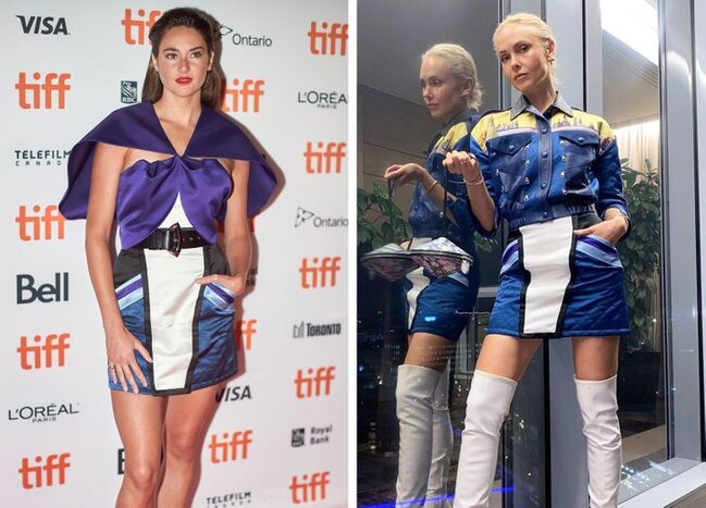 Oxşar geyinən MƏŞHURLAR - FOTO