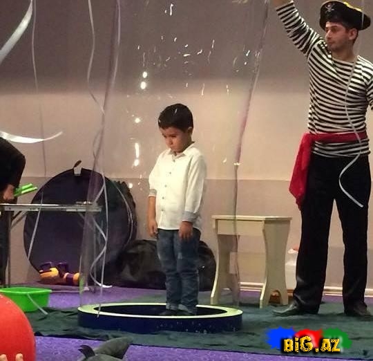 Röyanın oğlunun ad günündən fotolar