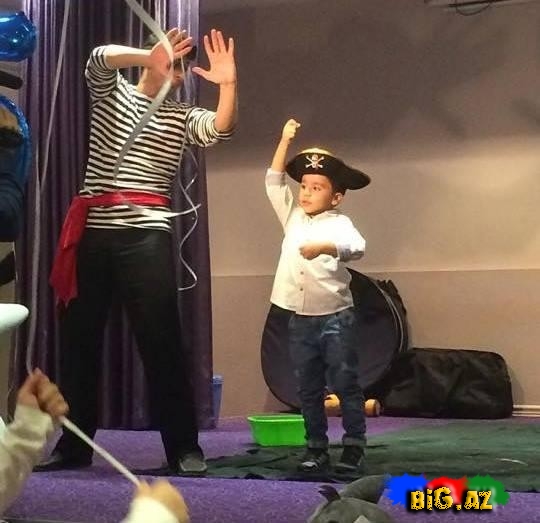 Röyanın oğlunun ad günündən fotolar