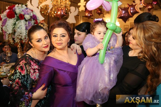 Nigar İbrahimovanın qızının ad günündən - FOTOLAR