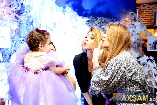 Nigar İbrahimovanın qızının ad günündən - FOTOLAR
