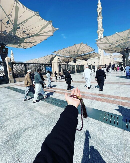 Mina Mədinəyə getdi - FOTOLAR