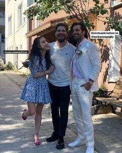 Məşhur cütlüyün "həri"si oldu - FOTOLAR