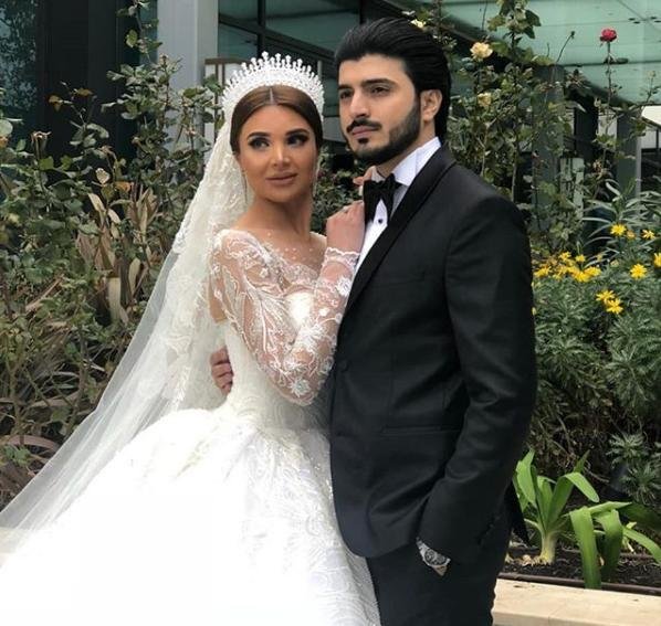 Məşhur cütlüyün toyundan Video+Fotolar