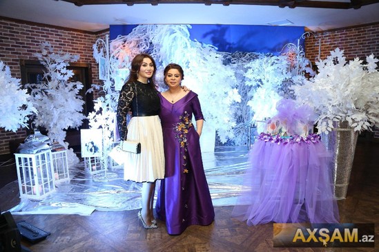 Nigar İbrahimovanın qızının ad günündən - FOTOLAR