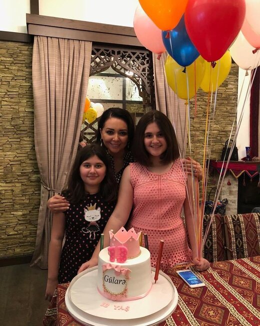 Lalə Azərtaş qızına ad günü etdi - Fotolar