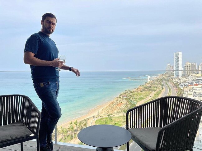 Namiq Qaraçuxulu İsraildə - Fotolar