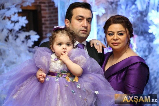 Nigar İbrahimovanın qızının ad günündən - FOTOLAR