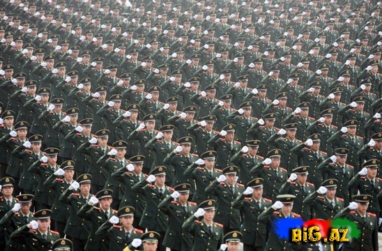 Çin ordusundan qeyri-adi- FOTO