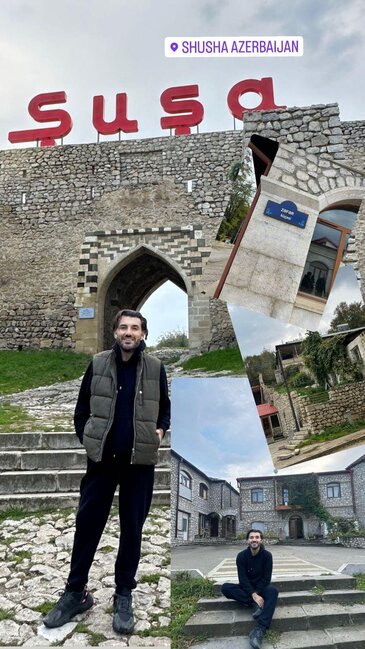 Sənət adamları Şuşada - Fotolar