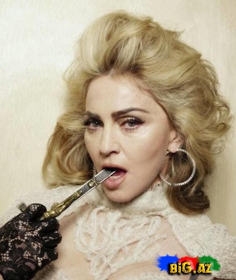 Madonnanın fotoşopsuz şəkilləri - FOTO