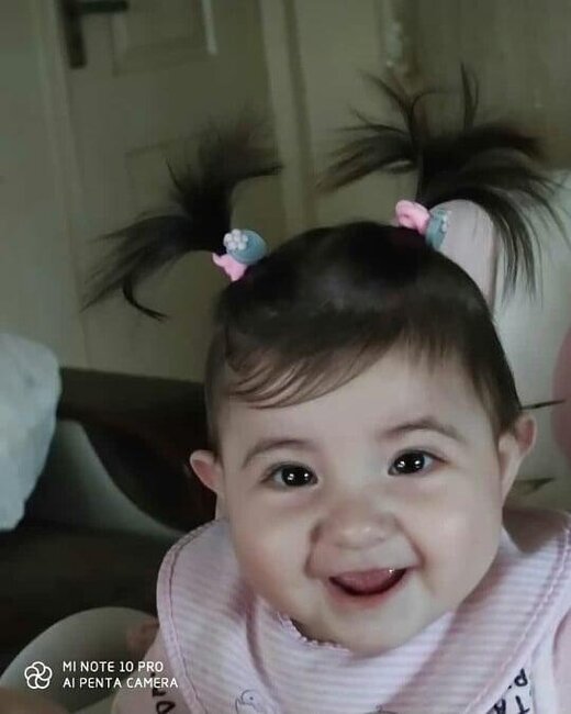 Könül Kərimovanın qızı və nəvəsindən yeni görüntülər