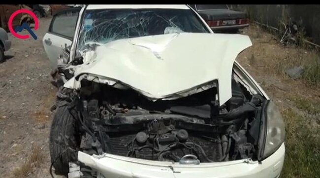 Cığatelin nəvəsinin həlak olduğu qəzanın görüntüləri