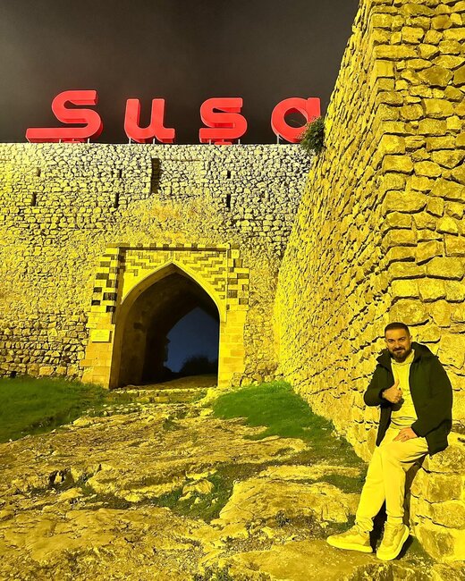 Sənət adamları Şuşada - Fotolar