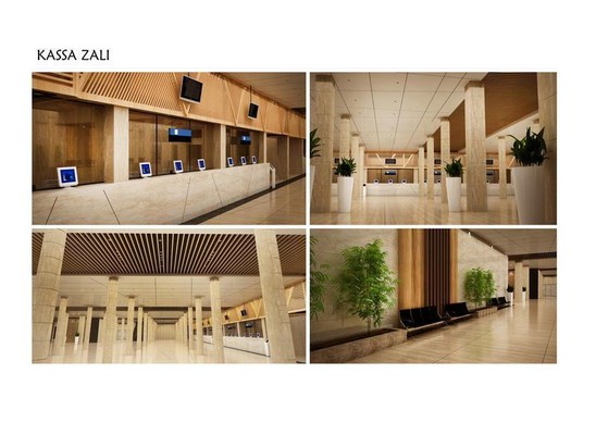 Bakıda dəmiryol vağzalı belə olacaq - FOTOLAR