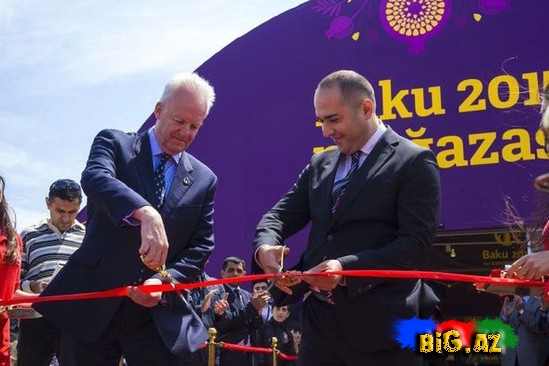"Bakı-2015"in rəsmi mağazasının açılışı olub - FOTO