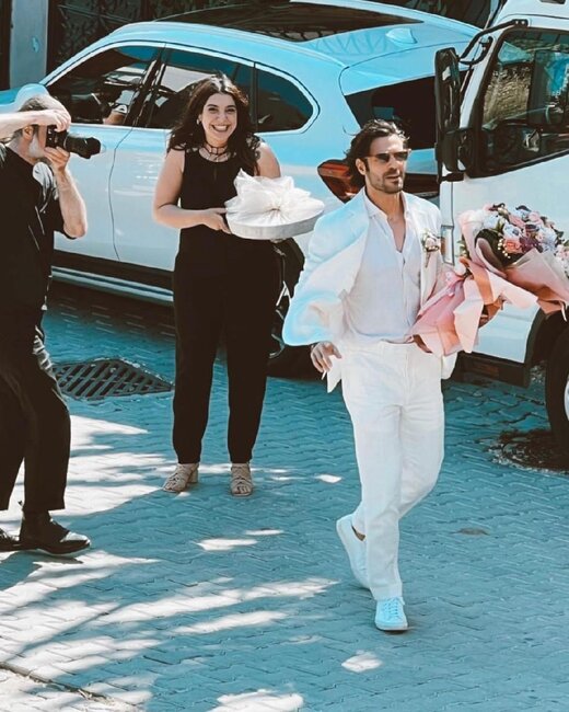 Məşhur cütlüyün "həri"si oldu - FOTOLAR