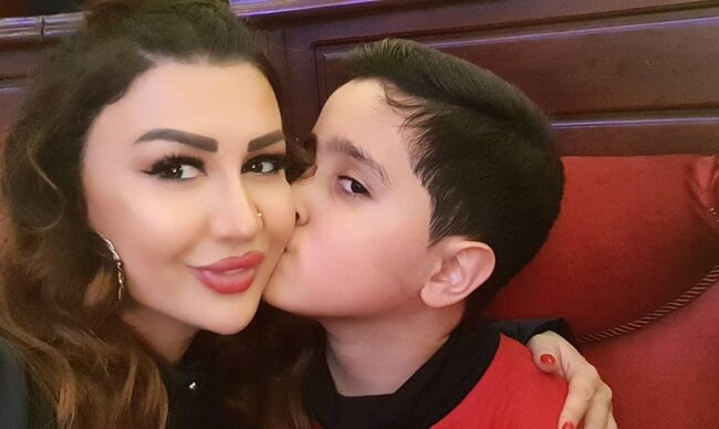 İzzət oğluna təmtəraqlı ad günü etdi - FOTOLAR