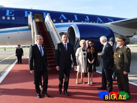 Prezident və xanımı Moskvada- FOTO