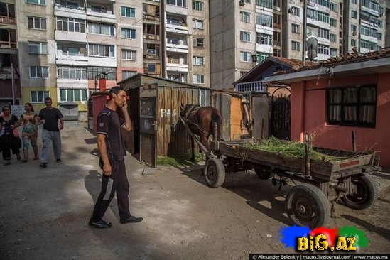 Bolqarıstanda qaraçılar belə yaşayır - FOTO