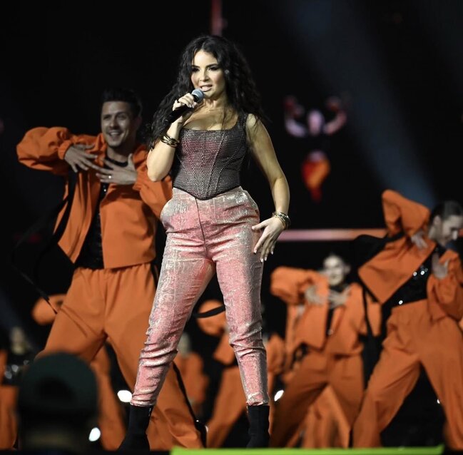 Aysel Teymurzadənin geyimi TƏNQİD OLUNDU - FOTOLAR