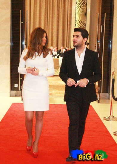 Sevda ilə Elçin qırmızı xalçada - FOTO