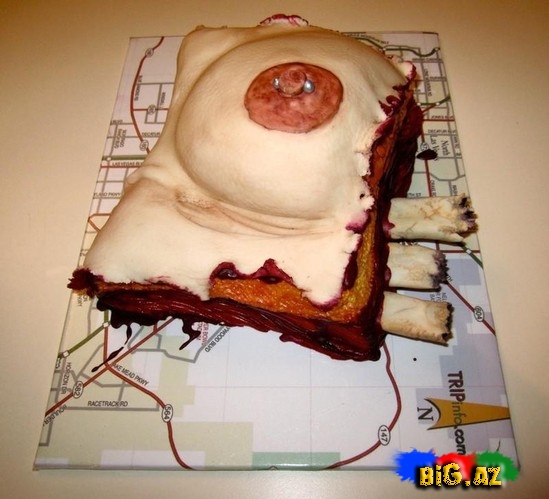 Bu tortlar adamın ürəyini ağzına gətirir - FOTO