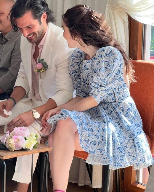 Məşhur cütlüyün "həri"si oldu - FOTOLAR