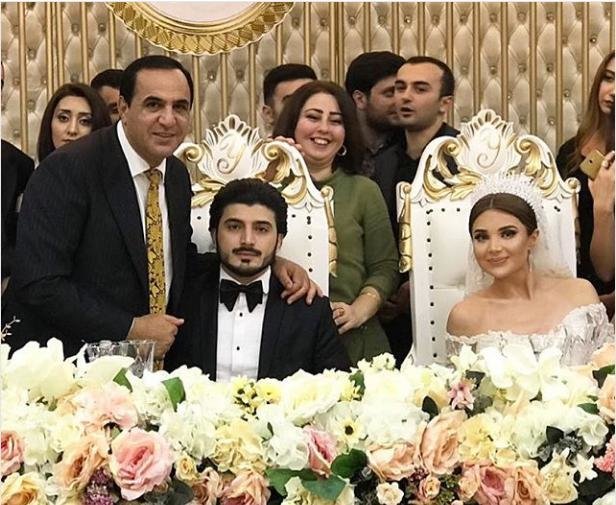 Məşhur cütlüyün toyundan Video+Fotolar