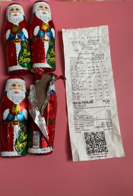 "Elit tort ləvazimatları" körpələr üçün vaxtı keçmiş şokalad satır - FOTO