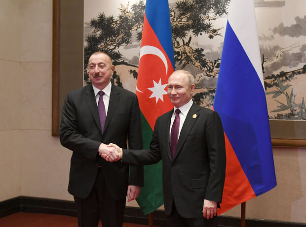 İlham Əliyev ilə Vladimir Putin arasında ikitərəfli görüş - CANLI YAYIM