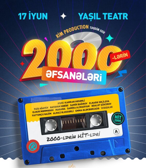"2000-lərin əfsanələri" konsert verəcək