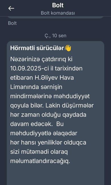 Bu gündən aeroportdan şəhərə taksi sifariş etmək olmur - Fotolar