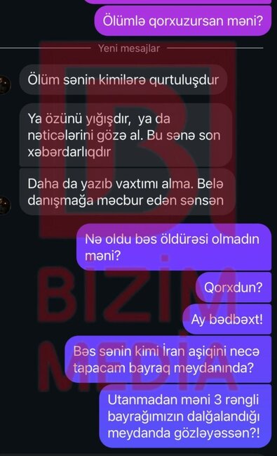 Səidə Bəkirqızı ölümlə təhdid olundu - FOTOLAR