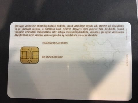 Yeni şəxsiyyət vəsiqəsi təqdim olundu — FOTO