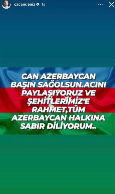 Türk ulduzlardan Azərbaycana başsağlığı