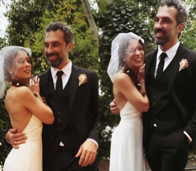 Səssiz-sədasız evləndilər - FOTOLAR