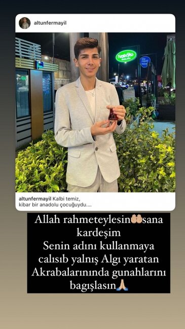 Günel Tahanın qohumlarına səsləndi